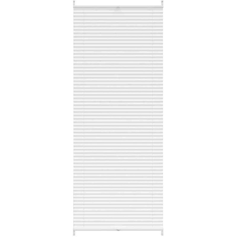 Vidaxl Verdunklungsplissee 90×200 Cm Weiß