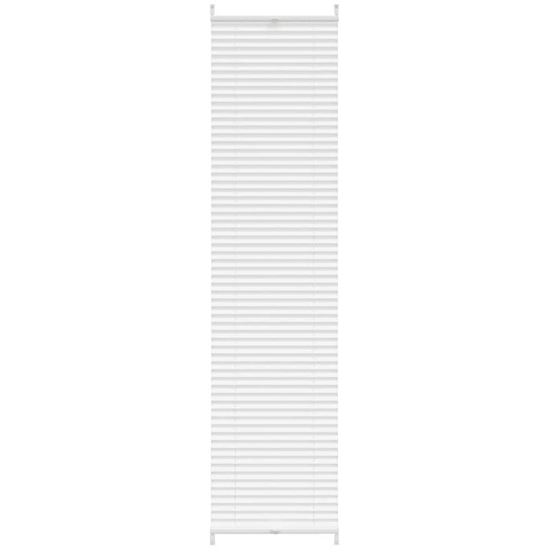 Plissee Faltrollo Rollo Jalousie Plisseerollo Klemmen 40x200cm Weiß Vidaxl