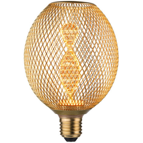 PLM 29088 LAMPE LED METALLIC GLOW HELIX E27, 3,5 W, 130 LM, 2 1800 K. PAULMANN