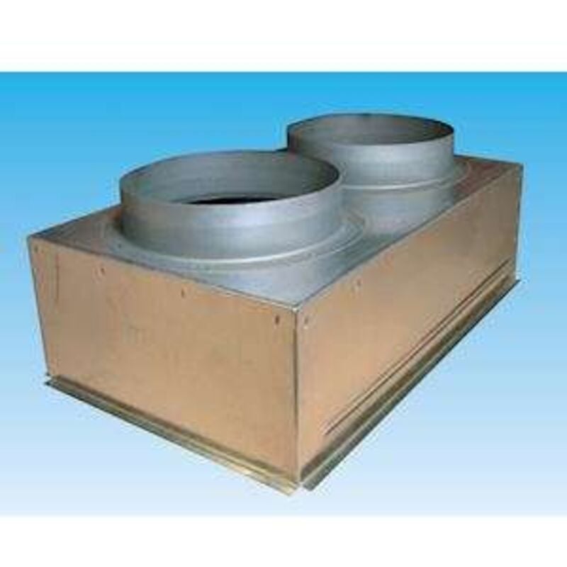 Unelvent - Plénum à sortie arrière - plenum 2P a 500X300 - 850133 s&p 850133