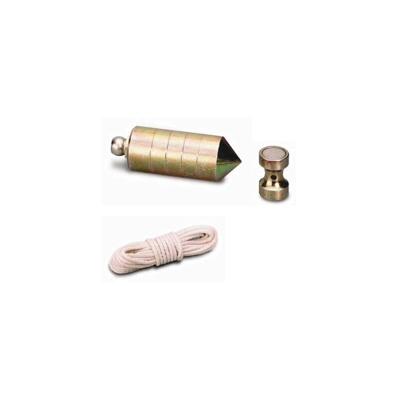 

Plomada Albañil 0700Gr Nuez Magnetica Hierro Laton - Nusac