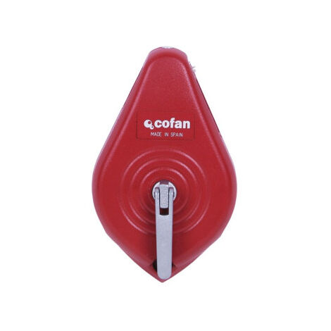 Plomada trazadora 15 mm de ABS Push system disponible en dos medidas                                             30 mts
