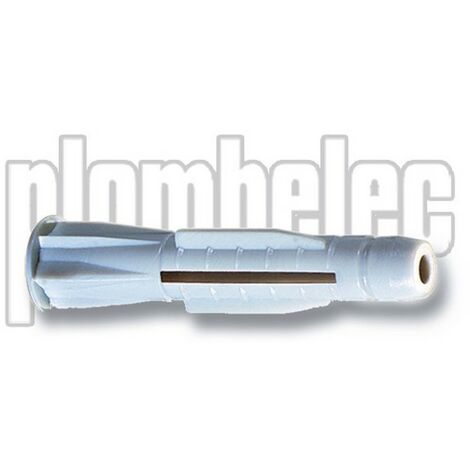 Plombelec 050206 - 100 tasselli PLOMBATORS Ø6 x L40 mm multimateriale per viti VBA o capicorda