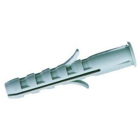 Plombelec 051905 - 100 x Chevilles Collerette PLOMBANIL Nylon - Ø5 x L25 mm