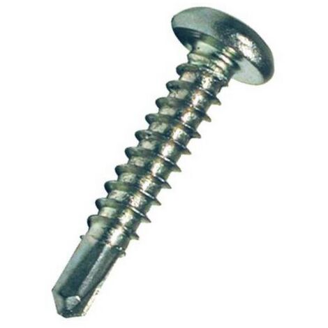 Plombelec 315001 - 200 x Tornillos Autoperforantes Cabeza Redonda Ø4,2x16mm