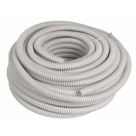 Plombservice – Tuyau d'évacuation condensat 20mm – Longueur 30m – PVC souple et rigide – Pour climatiseur intérieur et extérieur