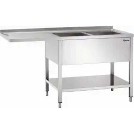 Plonge laverie 700, L1600 2bass. DR - Bartscher