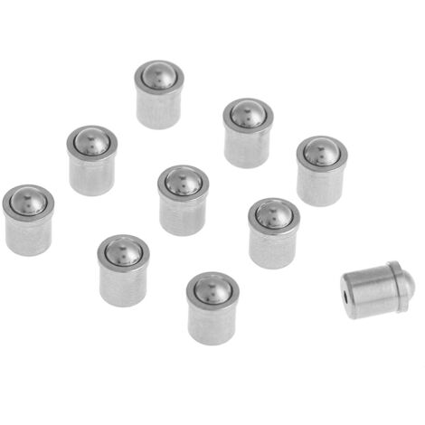Plongeur à Billes à Ressort en Acier Inoxydable 304 - 10 pièces - Corps 5mm6mm