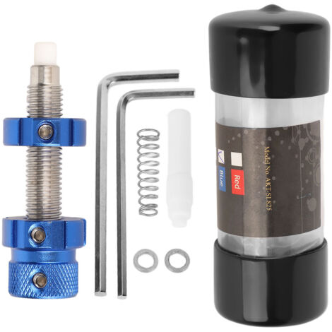 Plongeur à Ressort Universel en Alliage d'Aluminium pour Arc Classique, Accessoire de Tir à l'Arc Bleu