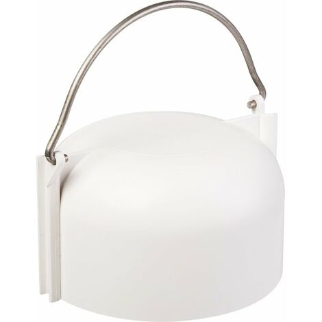 Plongeur siphon de sol 90mm – Acier inoxydable – Sortie verticale – Pour espaces confinés et chantiers humides – Purus