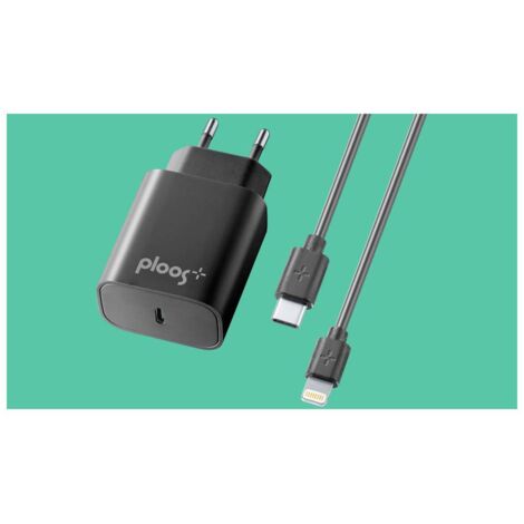 PLOOS - USB-C KIT ADAPTER 20W - USB-C to Lightning