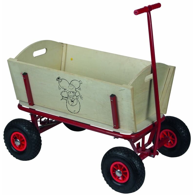 

PLOP Carrito de madera Plop the Gnome - Beige