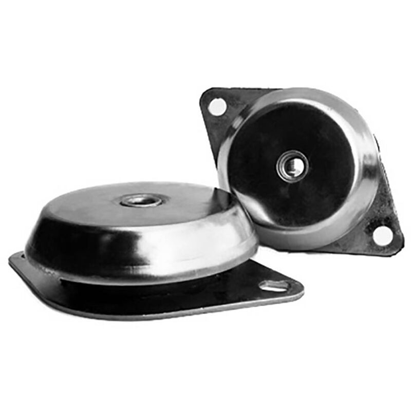 Rs Pro - Plot antivibratoire mâle M10 ø 65mm en Caoutchouc ( Prix pour 1 )