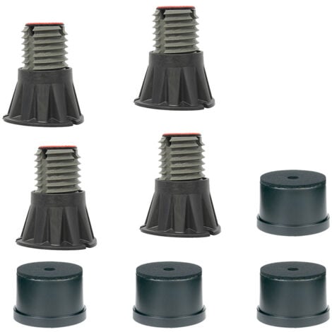 Plot Stabilibac - lot de 4 pieds + rallonge pour bac à douche - Lazer 150624