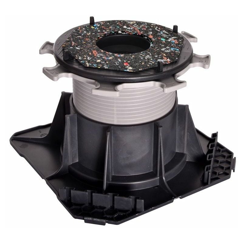 Jouplast - Plot réglable autonivelant Cleman pour terrasse dalle 80 à 130 mm Carton de 20 pièces