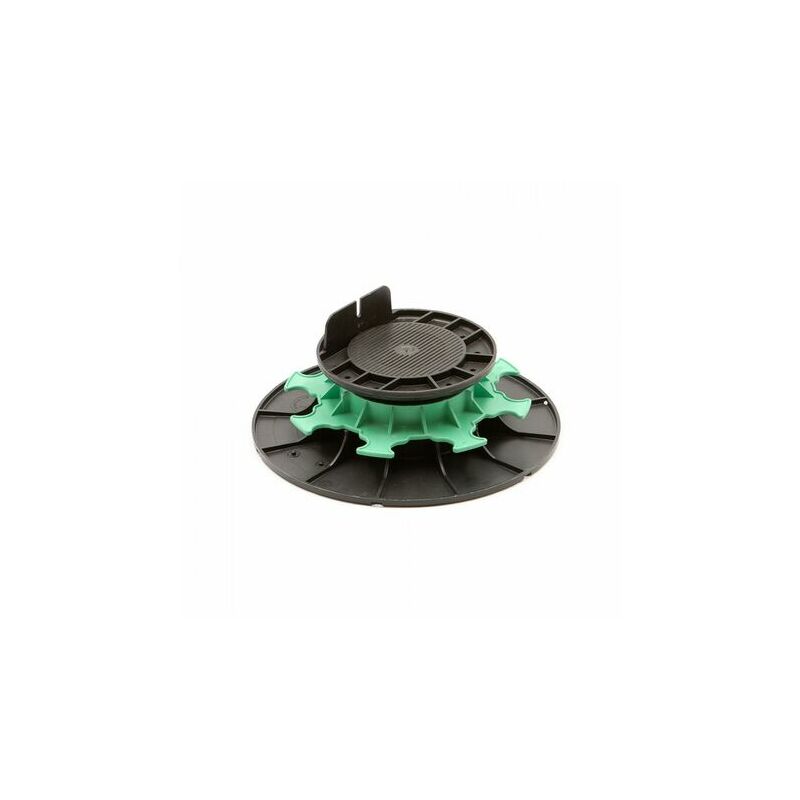 Sud Bois - 60 Plots H50/80mm pvc Réglables à Vérin pour Lambourdes Terrasse Bois