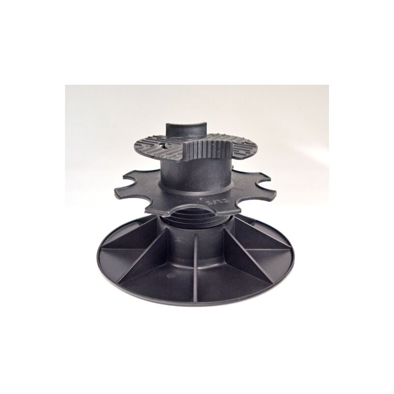 Décoweb - Plot terrasse - Lambourde larg. max. 72 mm - Hauteur réglable de 9 à 12,5 cm - lot de 10