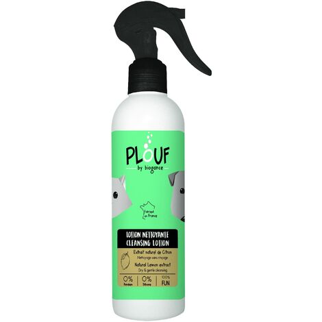 PLOUF - Lozione detergente Senza risciacquo, per Cani
