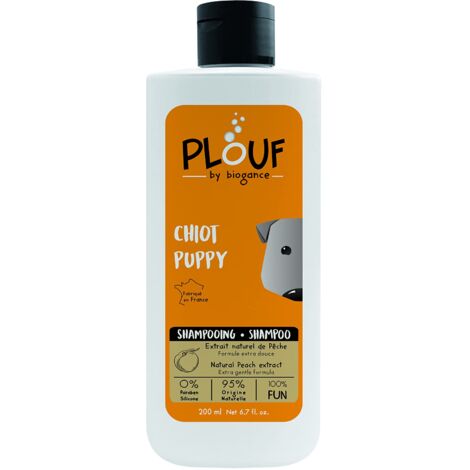 Plouf Puppy Shampoo con estratto di Pesca, 200 ml