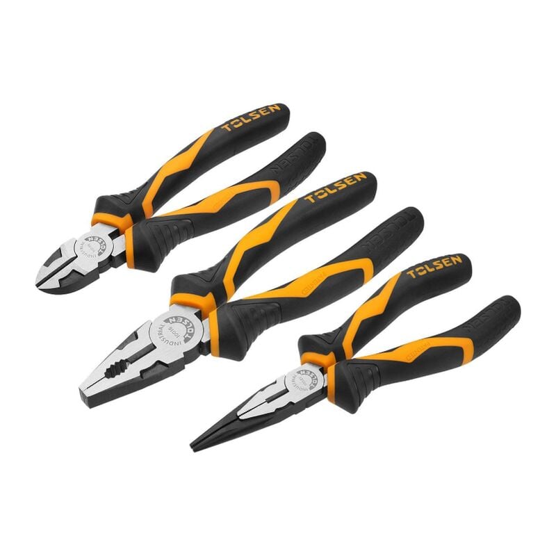 Jeu de 3 pinces mixtes Tolsen