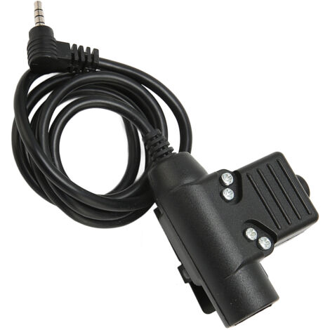 Plug-and-Play-PTT-Adapter für YAESU FT-60R, VX-3R, VX-2R, VX-5R Funk-Headsets, Kommunikationskabel