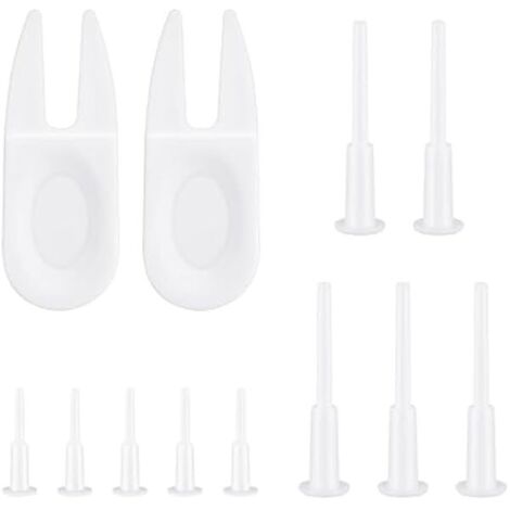 Plug De Ballon D Exercice - Kit De Remplacement Avec Extracteur - Compatible Ballon Yoga Et Fitness - 12 Pièces