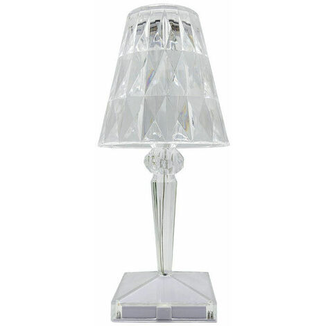 Plug-in Model-Crystal Diamond Lampe de table-Crystal Diamond Lampe de table Chevet Chambre Lampe d'ambiance
