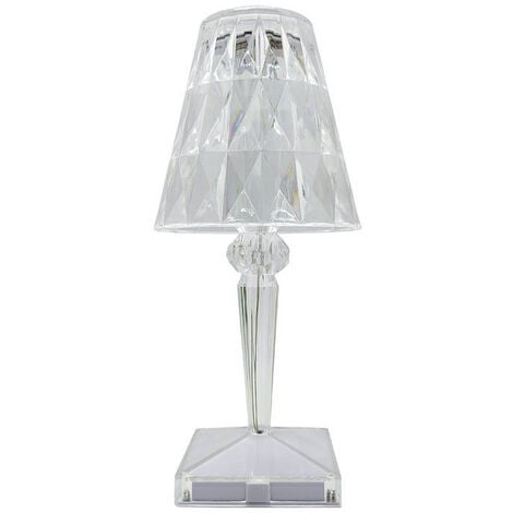 Lampe de table diamant cristal-Lampe de table diamant cristal lampe d'ambiance chambre de chevet