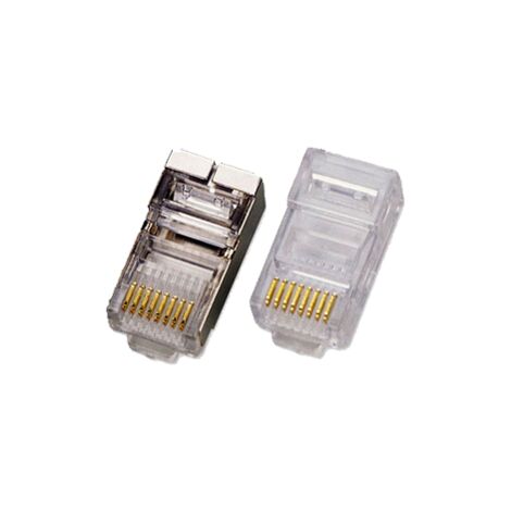 Plug Item non schermato U/UTP 8/8c. RJ45 cat. 6  60151-00