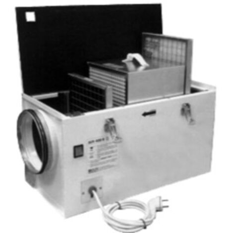 Pluggit Allergiefilter DN160 (Nippel) mit elektrostatischem Pollenfilter F7 - AF400