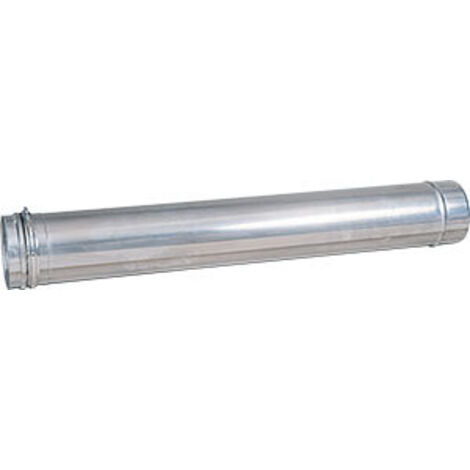 Pluggit Edelstahlrohr DN150, 1.000 mm Edelstahl glänzend - LTR150-1000EG