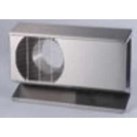 Pluggit PluggEasy - Wetterschutzgitter Edelstahl - WSG150D-2-VA