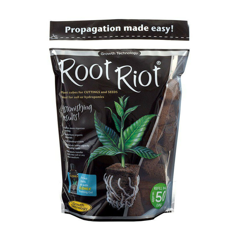 Growth Technology - plugs Root Riot x 50 - Bouturage & Germination