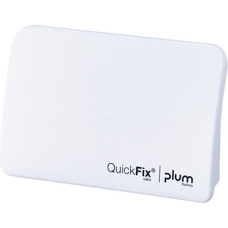 Pflastersp. uno Quickfix, weiß, leer