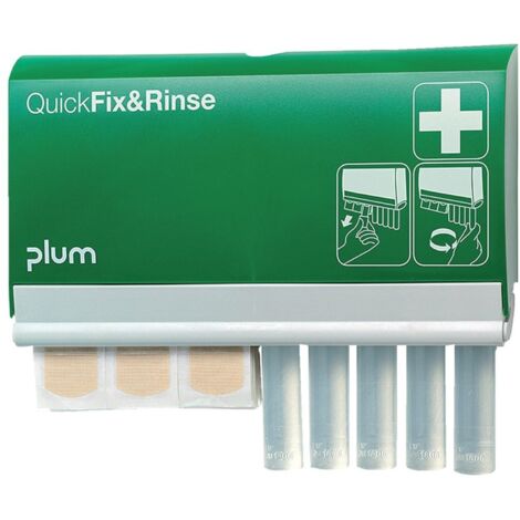 PLUM Spender QickFix u. Rinse, Pflaster und Ampullen