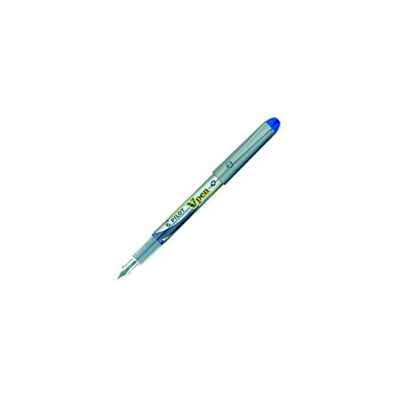 

Liderpapel - Pluma pilot v pen silver desechable azul svp-4ml