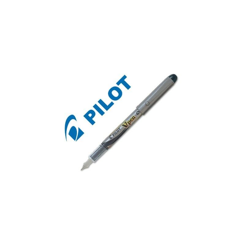 

pluma desechable vpen silver negro -12u- - Pilot