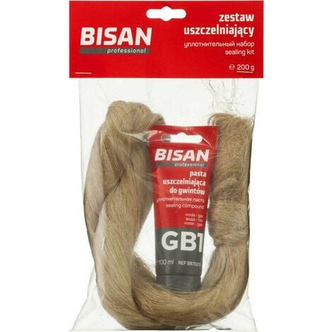 Plumbers Sealing Set, 100g Hemp, 100g Pipe Paste Pipework