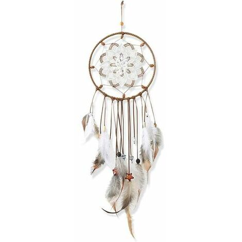 Plume Dreamcatcher décoration murale ornement pour bébé douche voiture mariage décor à la maison cadeau