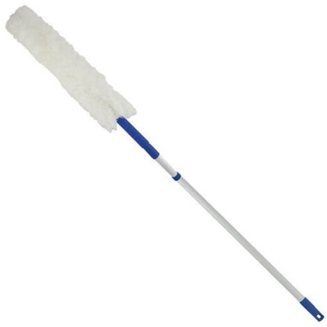 Plumeau Microfibre Fluffy Manche Telescopique - La Menagere