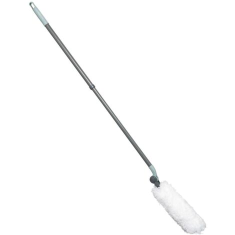 Plumeau orientable avec manche téléscopique gris h135cm - 5five