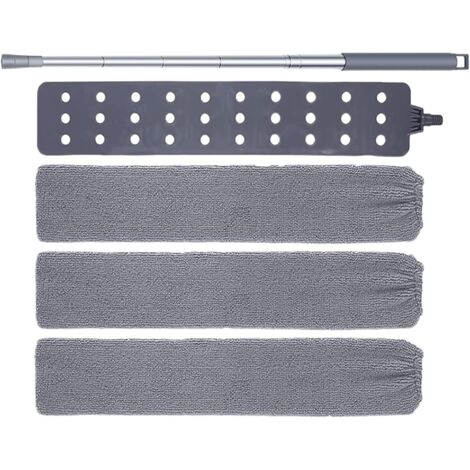 Plumeau pour Dessous de Meubles - Balai Plat Lavable - Nettoyeur de