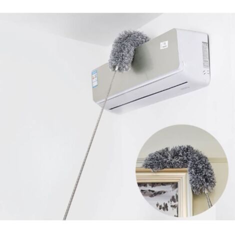 Plumeau télescopique pour Poussiere lavable Manche extensible pour Maison, Voiture, hauts plafonds Outil de Nettoyage