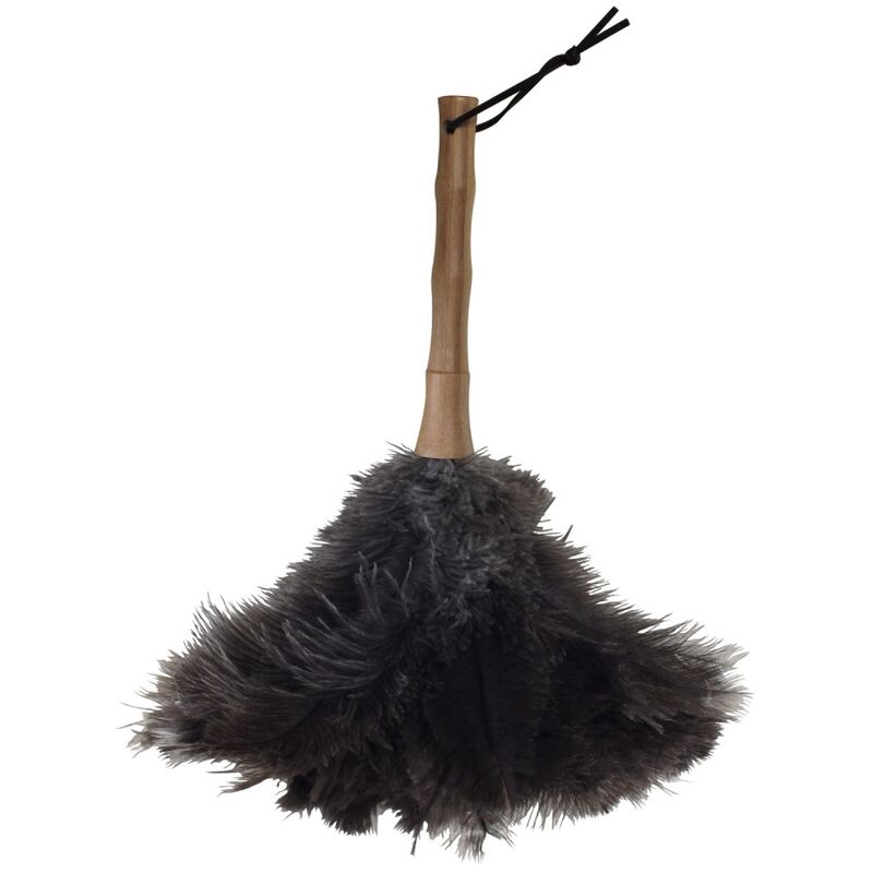 

Plumero en plumas de avestruz y mango de bambú 56 cm . - MSV