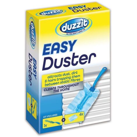 Plumero estático Duzzit Easy Duster mango + 5 insertos 1 ud.