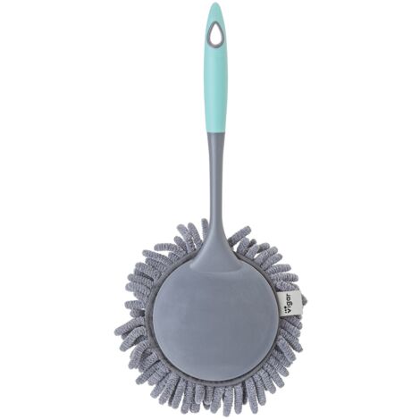PLUMERO MICROFIBRA REDON TURQ - 18X5X36