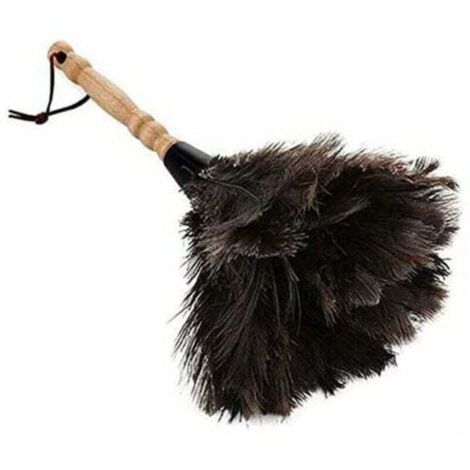Plumero para hogar y oficina, plumas de avestruz, plumero de avestruz, plumas de avestruz naturales, 33.5
