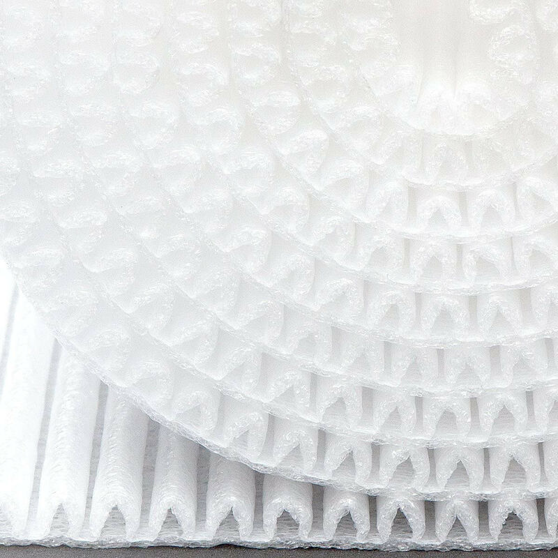 Pluriball di nuova generazione in polietilene espanso ondulato per imballaggio