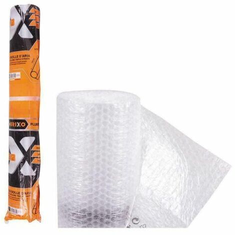 PLURIBALL ROTOLO 100H CM LUNGHEZZA 10 METRI PLASTICA 1000 BOLLE SET 5 PEZZI - FRASCHETTI
