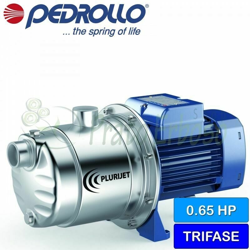 

Pedrollo - PLURIJET 3/80X - Bomba multigirante de auto-cebado de tres fases